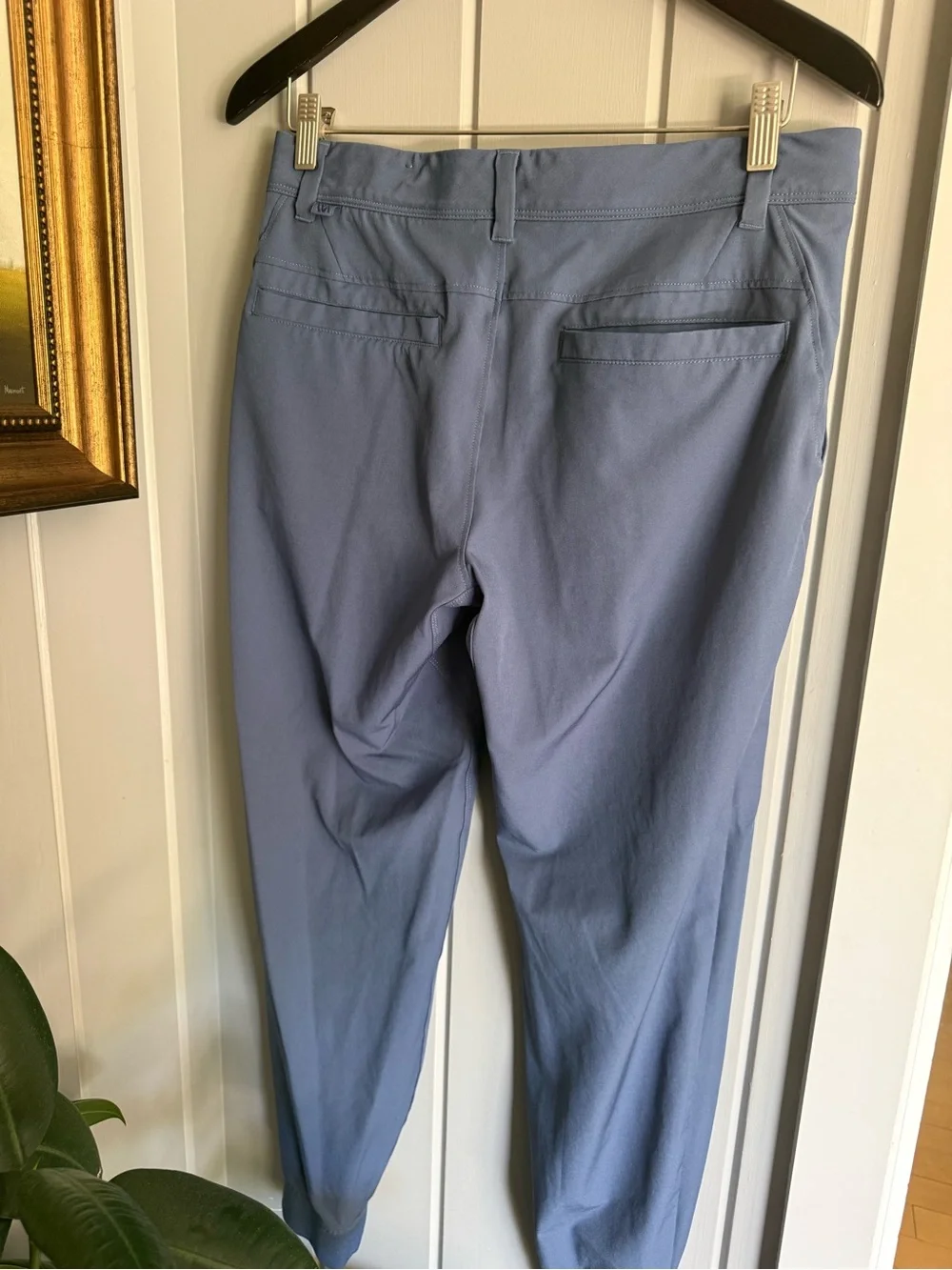 Men's Light Blue Jogger Pants - Casual Stretch Sweatpants